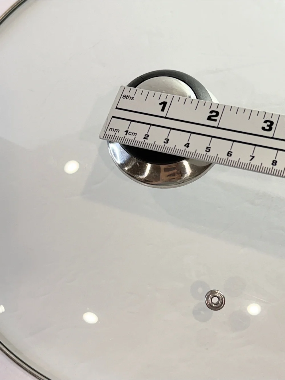 Tempered Glass Pot Lid Set 8” & 10” Stainless Steel Rim Replacement Covers